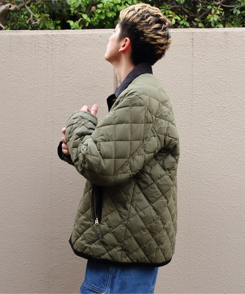 GYMPHLEX(ジムフレックス)の「Gymphlex/ジムフレックス キルトダウンジャケット QUILT DOWN JACKET GY-A0849 NYM(ダウンジャケット/コート・メンズ・ブラック/オリーブ・L/M)」の15枚目の写真