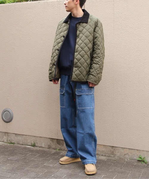 GYMPHLEX(ジムフレックス)の「Gymphlex/ジムフレックス キルトダウンジャケット QUILT DOWN JACKET GY-A0849 NYM(ダウンジャケット/コート・メンズ・ブラック/オリーブ・L/M)」の17枚目の写真