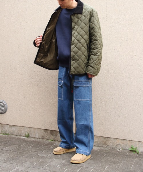 GYMPHLEX(ジムフレックス)の「Gymphlex/ジムフレックス キルトダウンジャケット QUILT DOWN JACKET GY-A0849 NYM(ダウンジャケット/コート・メンズ・ブラック/オリーブ・L/M)」の18枚目の写真