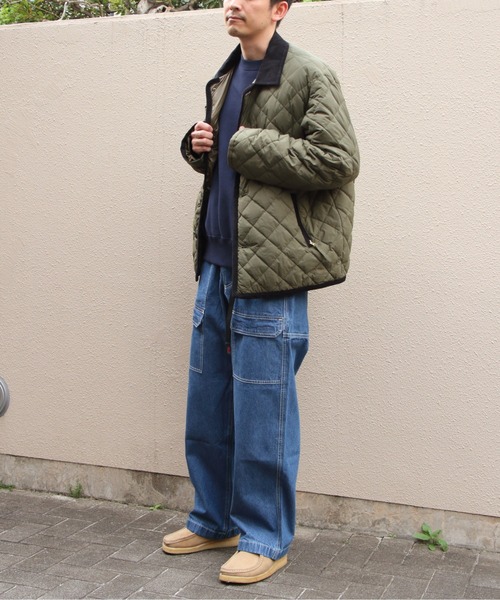 GYMPHLEX(ジムフレックス)の「Gymphlex/ジムフレックス キルトダウンジャケット QUILT DOWN JACKET GY-A0849 NYM(ダウンジャケット/コート・メンズ・ブラック/オリーブ・L/M)」の19枚目の写真