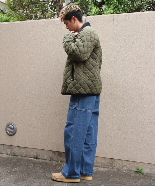 GYMPHLEX(ジムフレックス)の「Gymphlex/ジムフレックス キルトダウンジャケット QUILT DOWN JACKET GY-A0849 NYM(ダウンジャケット/コート・メンズ・ブラック/オリーブ・L/M)」の20枚目の写真