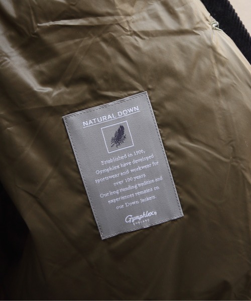 GYMPHLEX(ジムフレックス)の「Gymphlex/ジムフレックス キルトダウンジャケット QUILT DOWN JACKET GY-A0849 NYM(ダウンジャケット/コート・メンズ・ブラック/オリーブ・L/M)」の13枚目の写真