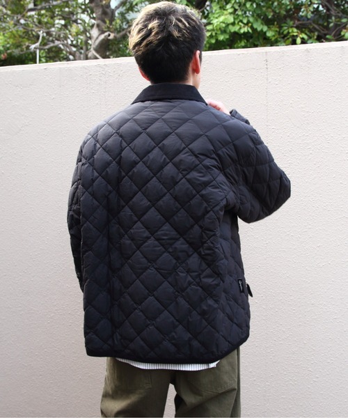 GYMPHLEX(ジムフレックス)の「Gymphlex/ジムフレックス キルトダウンジャケット QUILT DOWN JACKET GY-A0849 NYM(ダウンジャケット/コート・メンズ・ブラック/オリーブ・L/M)」の5枚目の写真