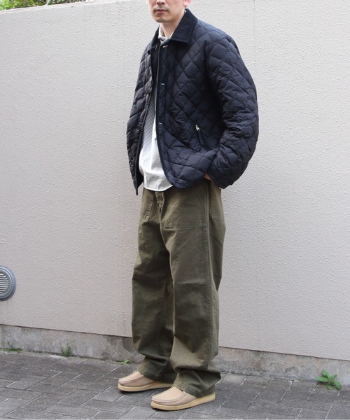 GYMPHLEX(ジムフレックス)の「Gymphlex/ジムフレックス キルトダウンジャケット QUILT DOWN JACKET GY-A0849 NYM(ダウンジャケット/コート・メンズ・ブラック/オリーブ・L/M)」の8枚目の写真