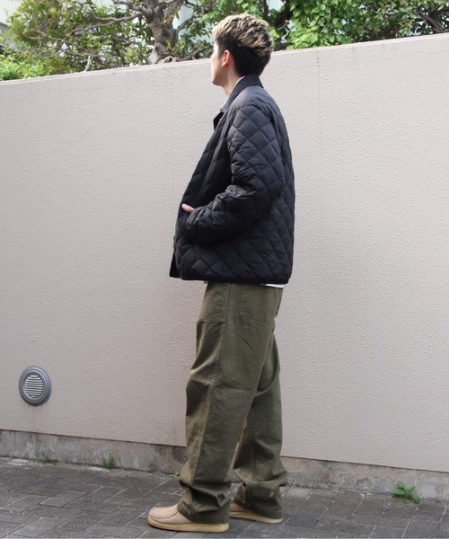 GYMPHLEX(ジムフレックス)の「Gymphlex/ジムフレックス キルトダウンジャケット QUILT DOWN JACKET GY-A0849 NYM(ダウンジャケット/コート・メンズ・ブラック/オリーブ・L/M)」の9枚目の写真
