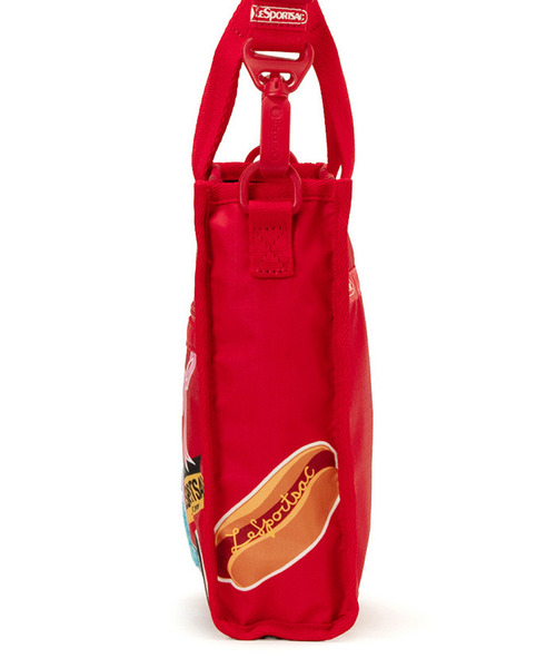 LeSportsac(レスポートサック)の「PW MINI N/S TOTE パッチワークレッドミニN/Sトート(ショルダーバッグ・レディース・レッド・FREE)」の5枚目の写真