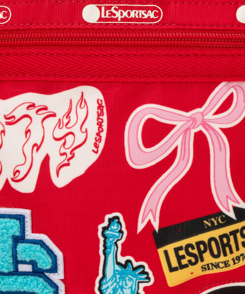 LeSportsac(レスポートサック)の「PW MINI N/S TOTE パッチワークレッドミニN/Sトート(ショルダーバッグ・レディース・レッド・FREE)」の9枚目の写真