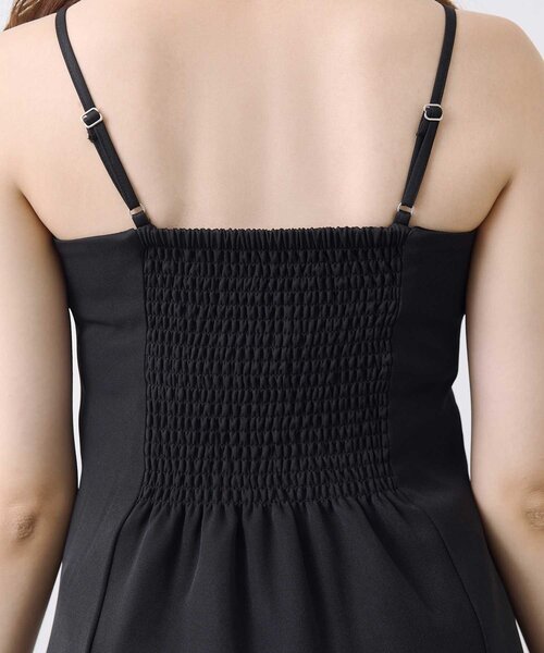 Belle Charme（ベルシャルム）の「【Belle Charme】Lace Layered Pleated Onepiece（ワンピース・レディース・ピンク/ブラック/アイボリー・FREE）」の13枚目の写真