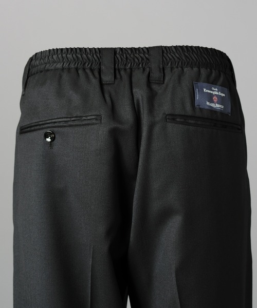 MAISON SPECIAL(メゾンスペシャル)の「《UNISEX》【Ermenegildo Zegna Fabric】Tight Straight Trousers/【エルメネジルド・ゼニア ファブリック】タイトストレートスラックス【MAISON SPECIAL/メゾンスペシャル】■セットアップ対応■(スラックス・メンズ・ブラック・2/1/0)」の12枚目の写真