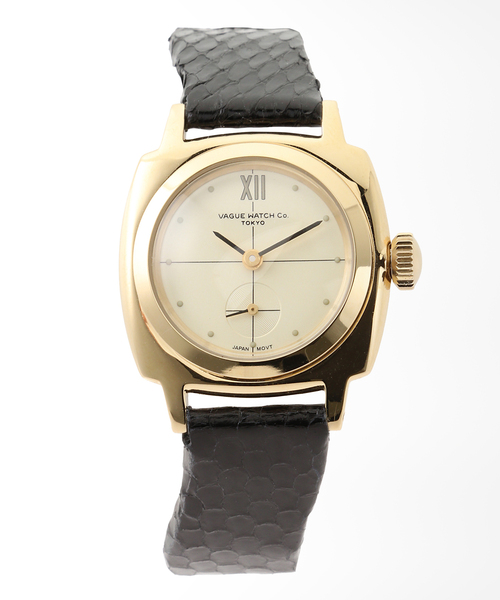 VAGUE WATCH CO.（ヴォーグウォッチカンパニー）の「VAGUE WATCH CO. Coussin Sophie 28mm heavy wavy YG（アナログ腕時計・レディース・ゴールド・FREE）」の3枚目の写真