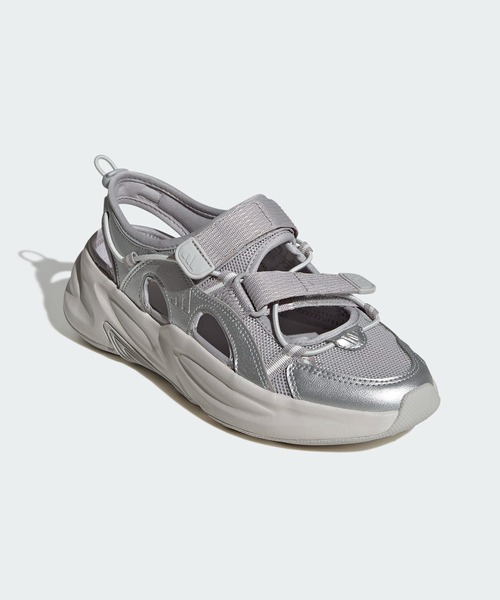 adidas(アディダス)の「Ozwave Sandals / アディダス adidas(サンダル・レディース・グレー・22.5cm/23.5cm/24.5cm/25.5cm/26.5cm/27.5cm/28.5cm)」の1枚目の写真