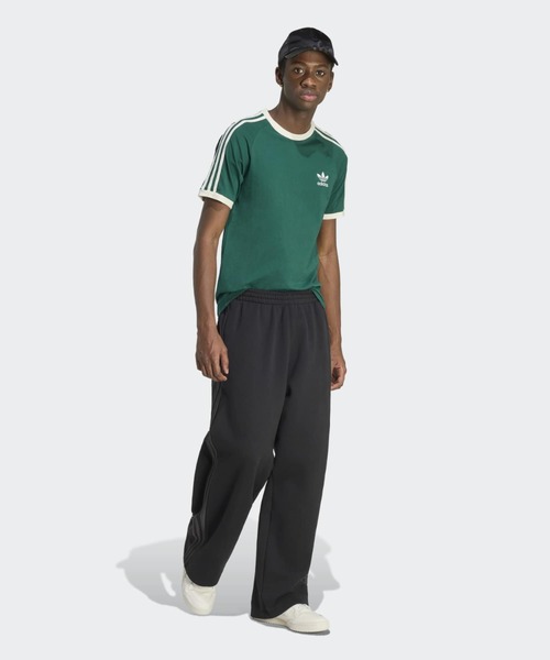 adidas(アディダス)の「アディカラー クラシックス スリーストライプス Tシャツ / アディダスオリジナルス adidas Originals(Tシャツ/カットソー・メンズ・グリーン系その他5・LARGE/3XL/MEDIUM/SMALL/X-SMALL/X-LARGE/XX-LARGE)」の3枚目の写真
