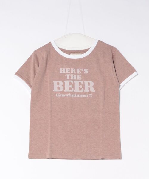 EDWIN(エドウィン)の「EDWIN LADIES リンガーTシャツ 【半袖】(Tシャツ/カットソー・レディース・ブラウン/ブルー/ホワイト・SMALL/MEDIUM)」の15枚目の写真