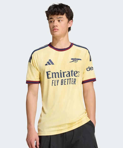adidas(アディダス)の「アーセナルFC 26/27 サードレプリカユニフォーム / アディダス adidas(Tシャツ/カットソー・メンズ・イエロー・XX-LARGE/XXX-LARGE/LARGE/MEDIUM/SMALL/X-LARGE)」の1枚目の写真