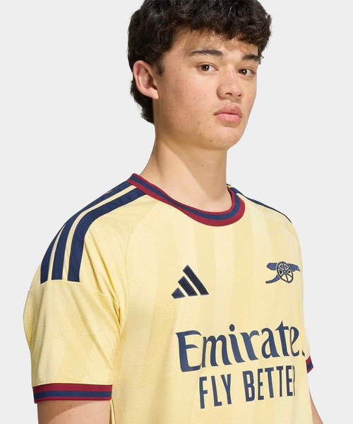 adidas(アディダス)の「アーセナルFC 26/27 サードレプリカユニフォーム / アディダス adidas(Tシャツ/カットソー・メンズ・イエロー・XX-LARGE/XXX-LARGE/LARGE/MEDIUM/SMALL/X-LARGE)」の5枚目の写真
