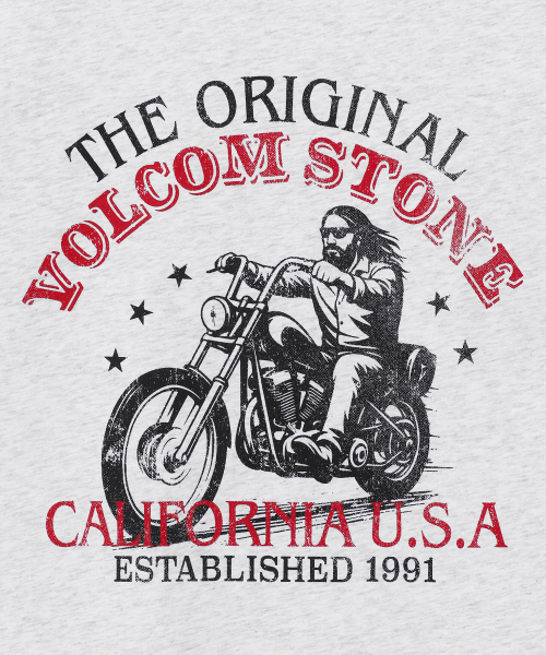 VOLCOM(ボルコム)の「ロードライダー オーバーサイズ 半袖Tシャツ(アイスグレー)(Tシャツ/カットソー・レディース・その他・LARGE/MEDIUM/SMALL/X-LARGE)」の4枚目の写真