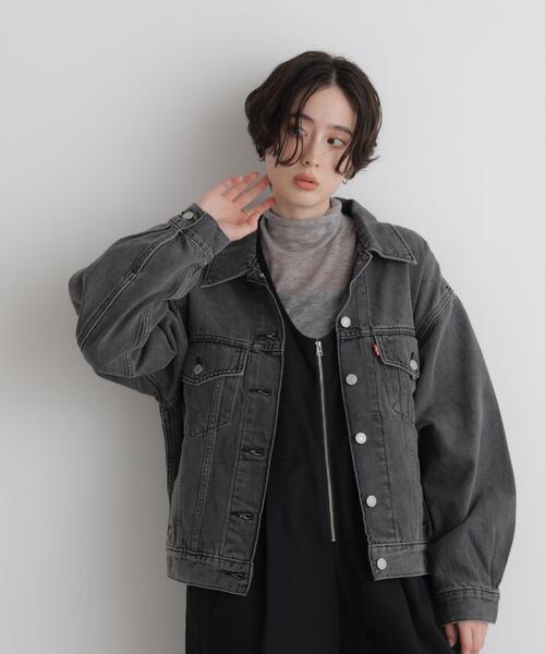 Levi's(リーバイス)の「Levi's/90S TRUCKER(デニムジャケット・レディース・ブラック・S)」の1枚目の写真