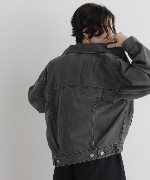 Levi's(リーバイス)の「Levi's/90S TRUCKER(デニムジャケット・レディース・ブラック・S)」の11枚目の写真