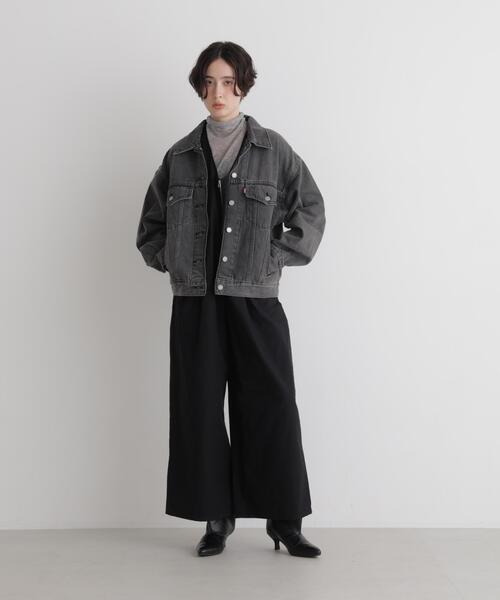 Levi's(リーバイス)の「Levi's/90S TRUCKER(デニムジャケット・レディース・ブラック・S)」の13枚目の写真