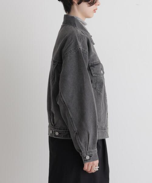Levi's(リーバイス)の「Levi's/90S TRUCKER(デニムジャケット・レディース・ブラック・S)」の3枚目の写真