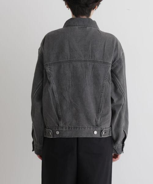 Levi's(リーバイス)の「Levi's/90S TRUCKER(デニムジャケット・レディース・ブラック・S)」の4枚目の写真