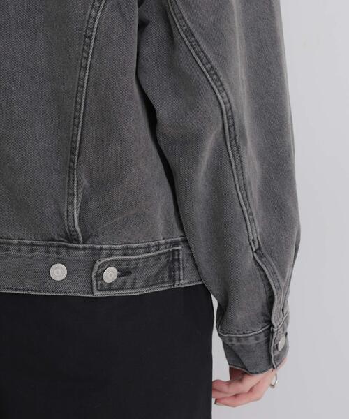 Levi's(リーバイス)の「Levi's/90S TRUCKER(デニムジャケット・レディース・ブラック・S)」の5枚目の写真