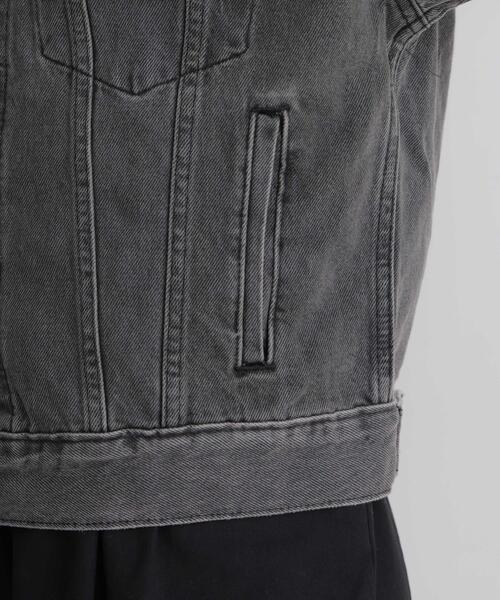 Levi's(リーバイス)の「Levi's/90S TRUCKER(デニムジャケット・レディース・ブラック・S)」の8枚目の写真