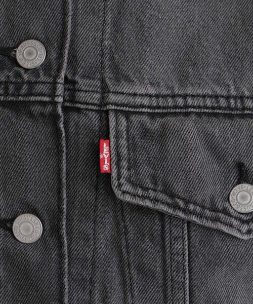 Levi's(リーバイス)の「Levi's/90S TRUCKER(デニムジャケット・レディース・ブラック・S)」の9枚目の写真