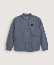 ウィメンズ ストライプ ボタンダウンシャツ / STRIPES LS SHIRT Sm Sw Stripes VN000QM5FAM1