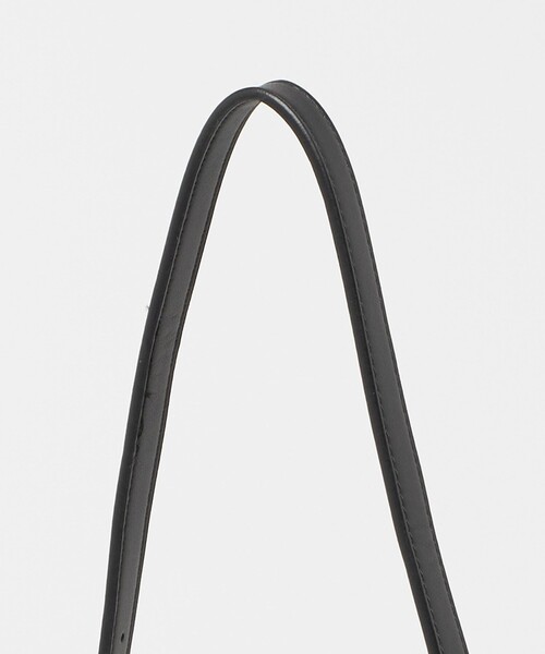 A DAY IN THE LIFE UNITED ARROWS(アデイインザライフユナイテッドアローズ)の「レザーライク ラウンドショルダーバッグ<A DAY IN THE LIFE>(ショルダーバッグ・レディース・ダークブラウン/ナチュラル/ブラック・FREE)」の16枚目の写真