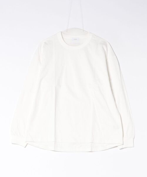 FOV(フォブ)の「FOV/フォブ PLAIN L/S Tシャツ(Tシャツ/カットソー・レディース・ブラック/ホワイト/チャコールグレー/ベージュ系その他・F)」の1枚目の写真