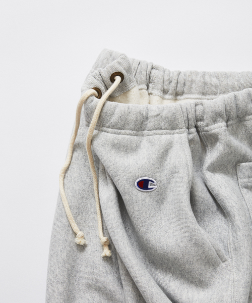Champion(チャンピオン)の「champion for JOURNAL STANDARD private fit sweatpants(スウェットパンツ・メンズ・ブラック/グレー・MEDIUM/LARGE)」の6枚目の写真
