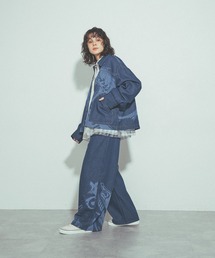 モチーフデニムパンツ by MAO KAWASAKI