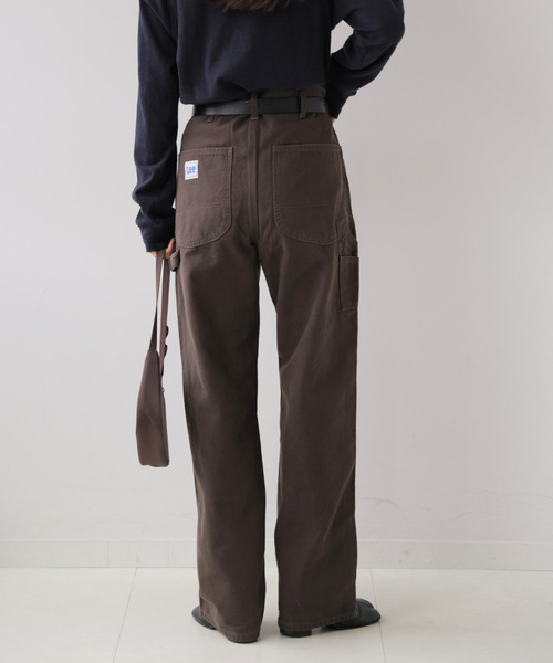 OUTDOOR PRODUCTS(アウトドアプロダクツ)の「Lee ex PAINTER DENIM セットアップ対応(デニムパンツ・レディース・ブラック/ブラウン・40/38/36)」の12枚目の写真