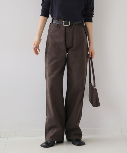 OUTDOOR PRODUCTS(アウトドアプロダクツ)の「Lee ex PAINTER DENIM セットアップ対応(デニムパンツ・レディース・ブラック/ブラウン・40/38/36)」の17枚目の写真