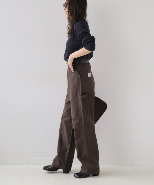 OUTDOOR PRODUCTS(アウトドアプロダクツ)の「Lee ex PAINTER DENIM セットアップ対応(デニムパンツ・レディース・ブラック/ブラウン・40/38/36)」の19枚目の写真