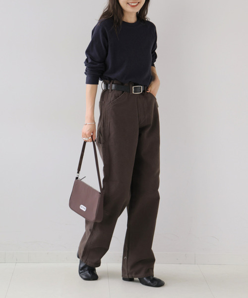 OUTDOOR PRODUCTS(アウトドアプロダクツ)の「Lee ex PAINTER DENIM セットアップ対応(デニムパンツ・レディース・ブラック/ブラウン・40/38/36)」の21枚目の写真