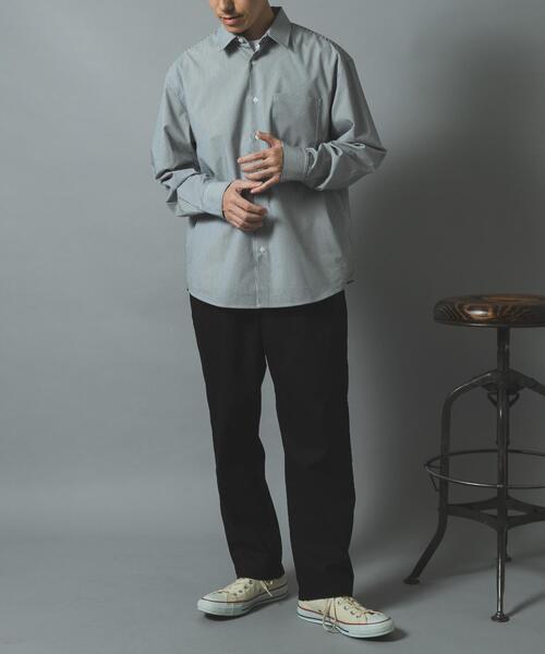 ITEMS URBANRESEARCH(アイテムズ アーバンリサーチ)の「ハイストレッチリラックスパンツ(その他パンツ・メンズ・ブラック/ベージュ/インディゴブルー・SMALL/LARGE/MEDIUM)」の5枚目の写真