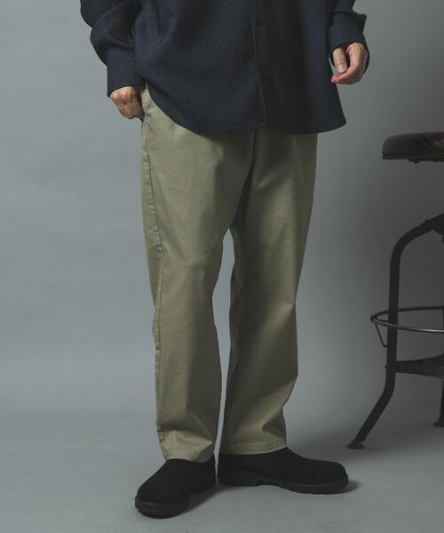 ITEMS URBANRESEARCH(アイテムズ アーバンリサーチ)の「ハイストレッチリラックスパンツ(その他パンツ・メンズ・ブラック/ベージュ/インディゴブルー・SMALL/LARGE/MEDIUM)」の10枚目の写真
