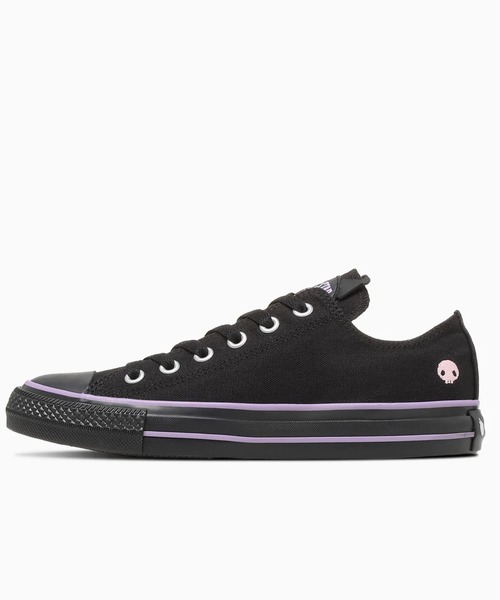CONVERSE（コンバース）の「CONVERSE/コンバース/ALL STAR OX / KUROMI オールスターOX/クロミ（スニーカー・レディース・ブラック・4.5/5/4/5.5）」の2枚目の写真