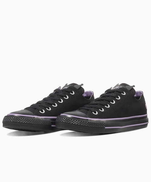 CONVERSE（コンバース）の「CONVERSE/コンバース/ALL STAR OX / KUROMI オールスターOX/クロミ（スニーカー・レディース・ブラック・4.5/5/4/5.5）」の3枚目の写真