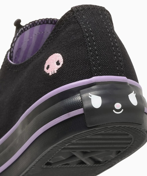 CONVERSE（コンバース）の「CONVERSE/コンバース/ALL STAR OX / KUROMI オールスターOX/クロミ（スニーカー・レディース・ブラック・4.5/5/4/5.5）」の9枚目の写真