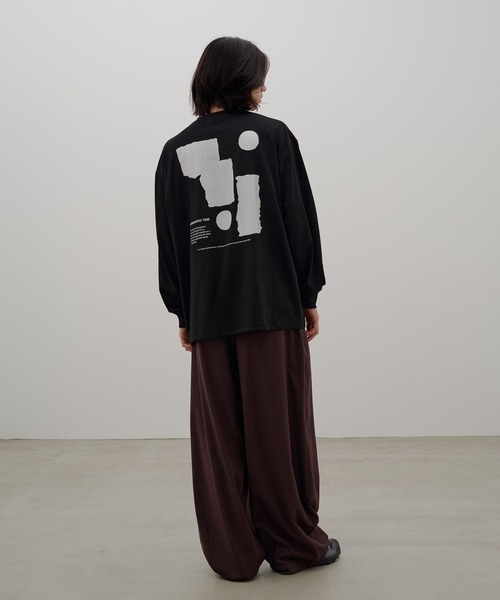 LOWRYS FARM（ローリーズファーム）の「【LFM(U)】アートグラフィックＴロングスリーブ　 1077789（Tシャツ/カットソー・メンズ・ブラック/グレー/ホワイト・MEDIUM/LARGE）」の18枚目の写真