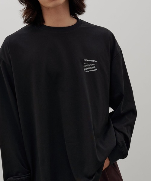 LOWRYS FARM（ローリーズファーム）の「【LFM(U)】アートグラフィックＴロングスリーブ　 1077789（Tシャツ/カットソー・メンズ・ブラック/グレー/ホワイト・MEDIUM/LARGE）」の21枚目の写真