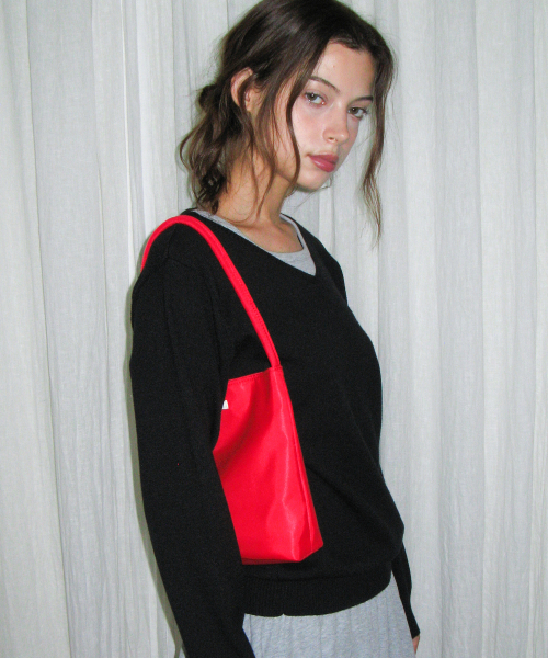 AMESWORLDWIDE（アメスワールドワイド）の「CLASSIC NYLON MINI TOTE BAG RED（トートバッグ・レディース・その他・FREE）」の6枚目の写真