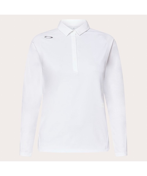 OAKLEY(オークリー)の「【最新】 オークリー ELEVATE IDEALLY LS SHIRT/ポロシャツ/ゴルフ/レディース/OAKLEY(ポロシャツ・レディース・ホワイト・XS/S/M)」の6枚目の写真