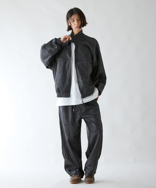 PARIS SAINT-GERMAIN(パリサンジェルマン)の「【Paris Saint-Germain 】 JP PIPING TOP Synthetic Leather(その他アウター・メンズ・ブラウン/ブラック・SMALL/MEDIUM/LARGE/X-LARGE)」の5枚目の写真