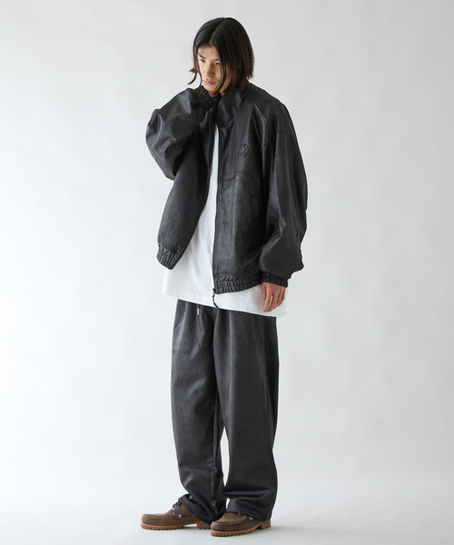 PARIS SAINT-GERMAIN(パリサンジェルマン)の「【Paris Saint-Germain 】 JP PIPING TOP Synthetic Leather(その他アウター・メンズ・ブラウン/ブラック・SMALL/MEDIUM/LARGE/X-LARGE)」の6枚目の写真
