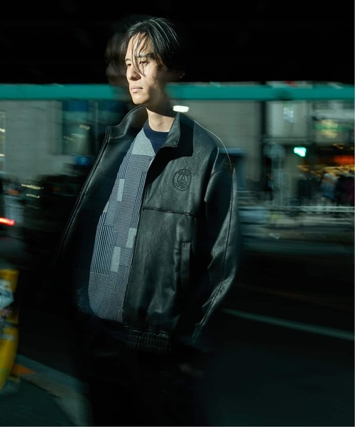 PARIS SAINT-GERMAIN(パリサンジェルマン)の「【Paris Saint-Germain 】 JP PIPING TOP Synthetic Leather(その他アウター・メンズ・ブラウン/ブラック・SMALL/MEDIUM/LARGE/X-LARGE)」の16枚目の写真