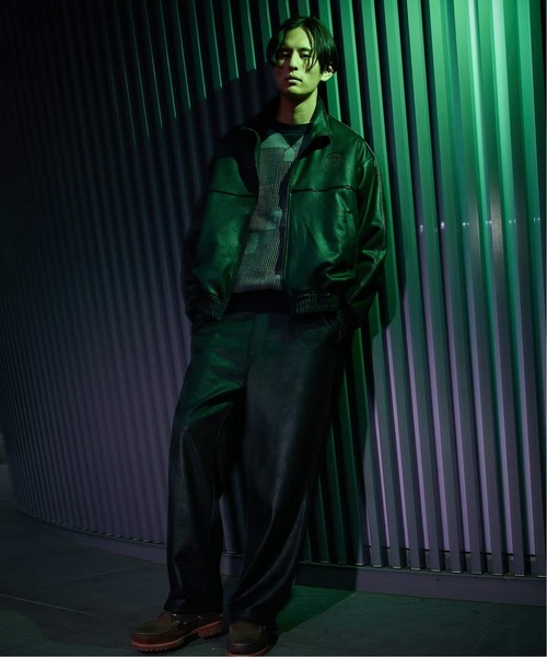 PARIS SAINT-GERMAIN(パリサンジェルマン)の「【Paris Saint-Germain 】 JP PIPING TOP Synthetic Leather(その他アウター・メンズ・ブラウン/ブラック・SMALL/MEDIUM/LARGE/X-LARGE)」の18枚目の写真